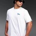 Micro Handstyle T-Shirt White/Blue3