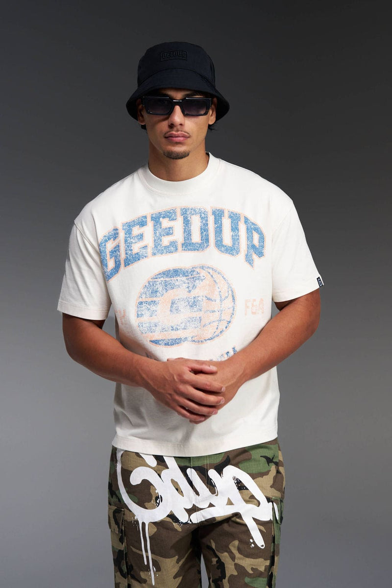 G-Ball T-Shirt Off White/Purple