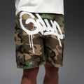 Handstyle Cargo Short Camo Green3