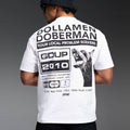Dollamen Dobermann T-Shirt White/Black3