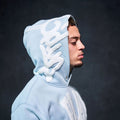 Play4Keeps Handstyle Hoodie Pale Blue/White4