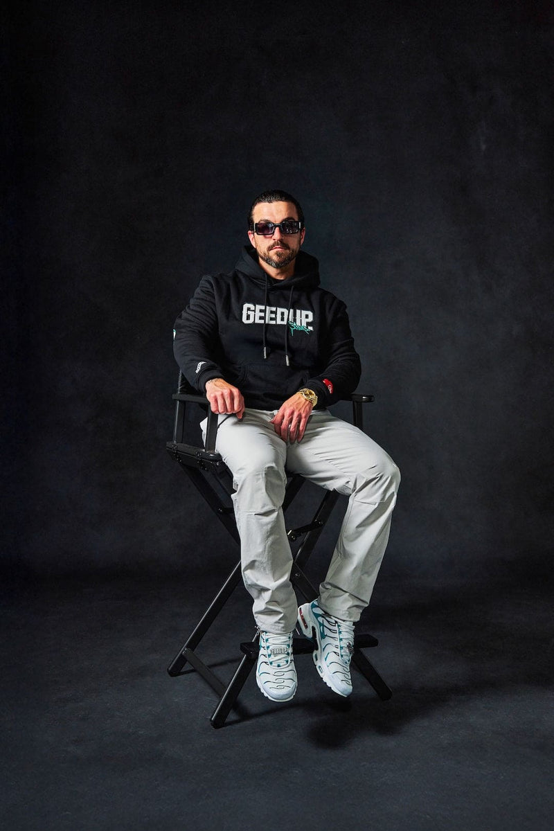 PFK x Foot Locker Hoodie Black/Turbo Green/White