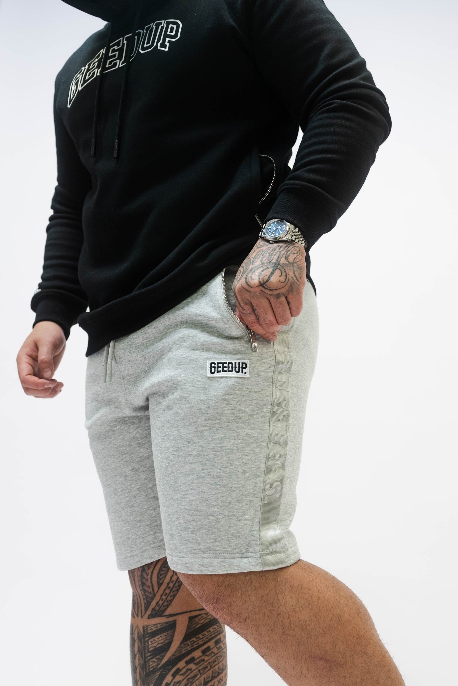 PFK Tape Shorts Grey
