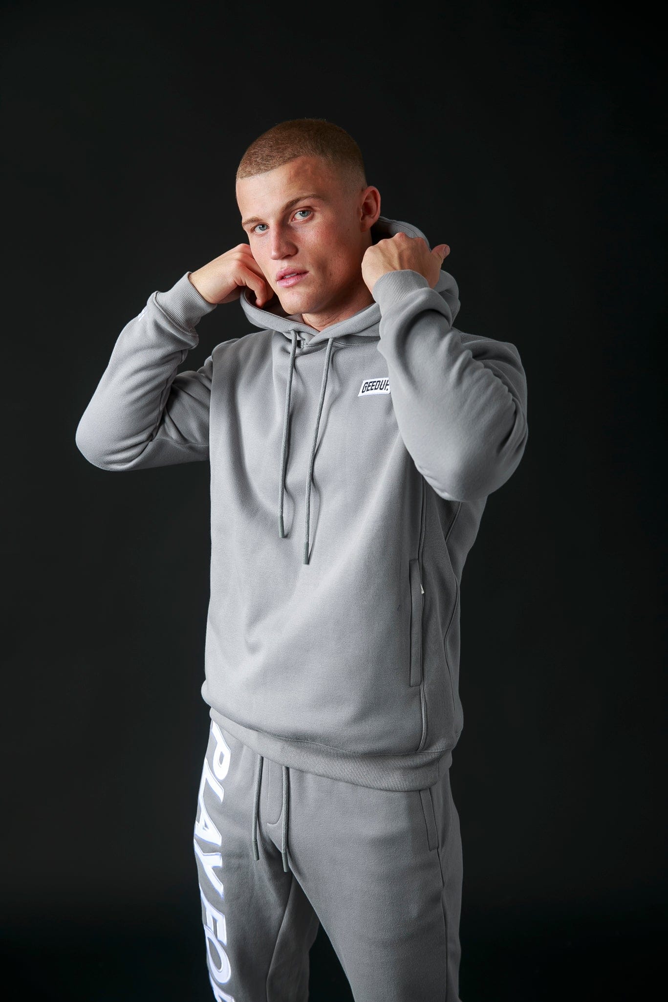 PFK Hoodie Grey/White