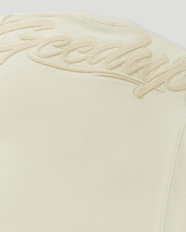 OS Script Crewneck Cream