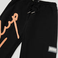 Geedup Signature Trackpants Black/Peach2
