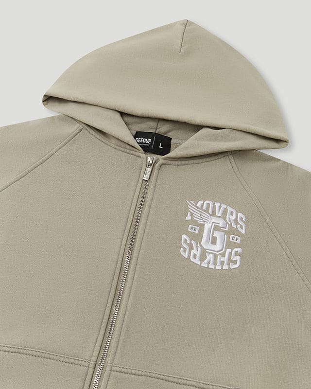 Movers & Shakers Jacket Grey/White