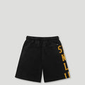 Movers & Shakers Shorts Washed Black/Yellow2