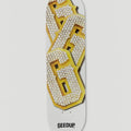 G Pendant Skateboard Deck White1