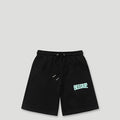 PFK EMB Shorts Black/Teal1