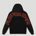 PFK Hoodie Black/Black Orange1