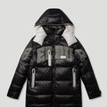 Core/Team Logo Reversible Puffer Jacket Grey/Black1