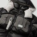 Core/Team Logo Reversible Puffer Jacket Grey/Black4