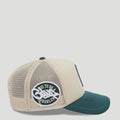 G Trucker Hat Beige/Green2