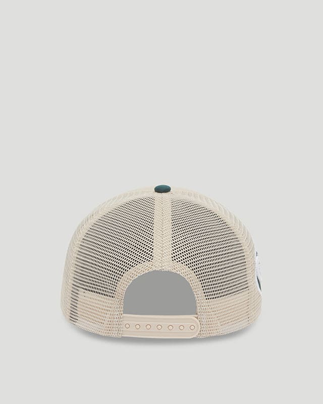 G Trucker Hat Beige/Green