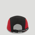 Team Logo 5 Panel Black/Red3