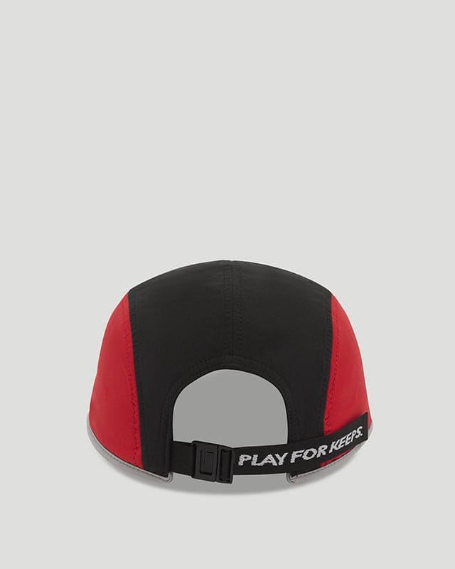 Team Logo 5 Panel Black/Red