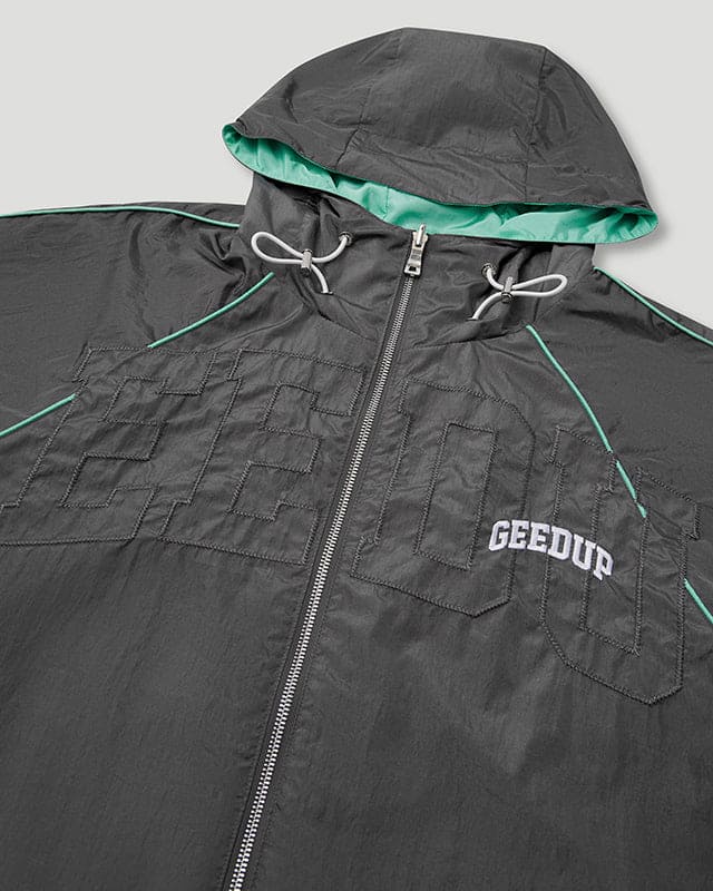 Team Logo/PFK Reversible Jacket Charcoal/Teal