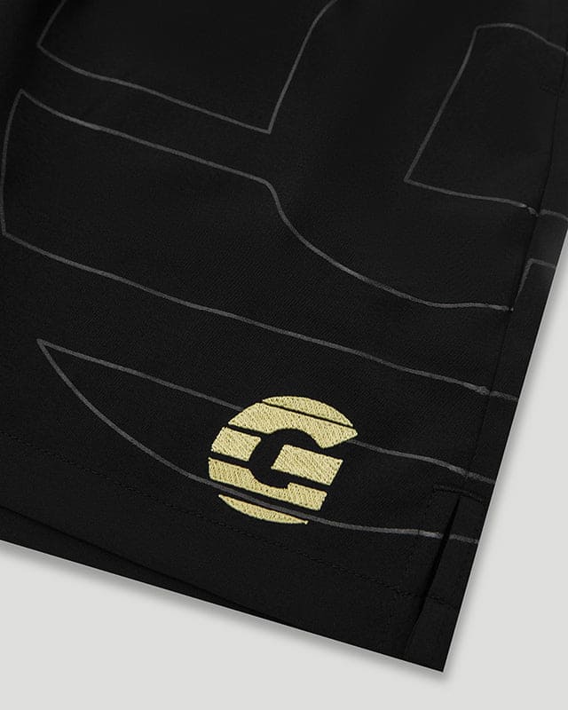 G Sportsman Shorts Black/Yellow