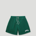 Team Logo Mesh Shorts Forest Green1