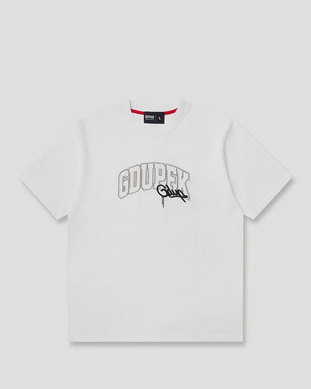 GDUPFK T-Shirt White/Green