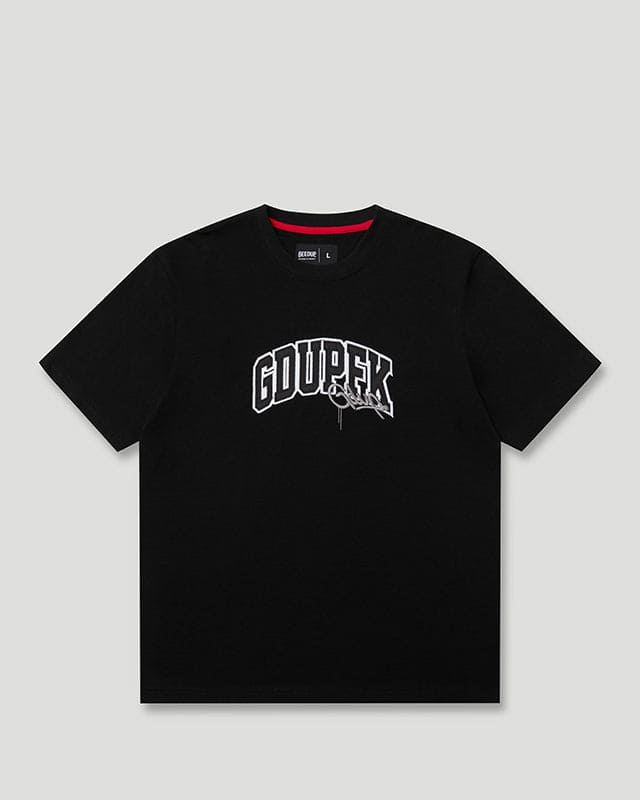 GDUPFK T-Shirt Black/Red