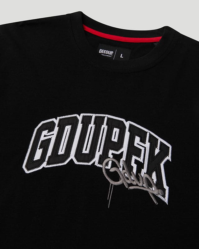 GDUPFK T-Shirt Black/Red