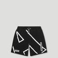 Geedup x Arrdee Sublimated Shorts Black/White1