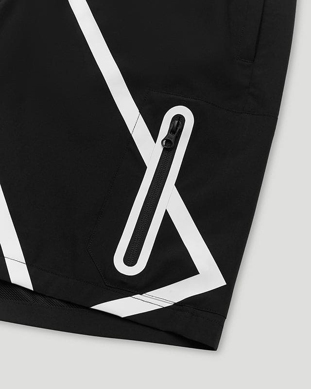 Geedup x Arrdee Sublimated Shorts Black/White