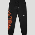Team Logo Trackpants Black/Black Orange1