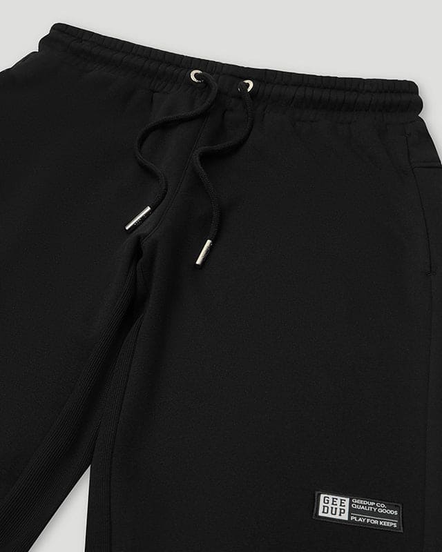 Team Logo Trackpants Black/Black Orange