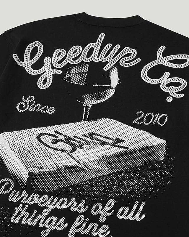 Merlot Brick T-Shirt Washed Black