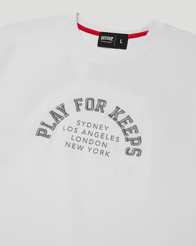 PFK Cities T-Shirt White/Grey