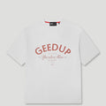 Sports & Rec. T-Shirt White/Burgundy2