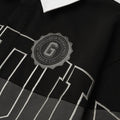Team Logo Rugby Jersey Black/Grey3