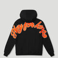 PFK Script Hoodie Black/Orange1