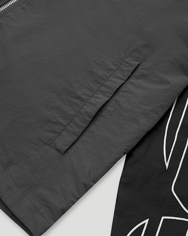 Sportsman Windbreaker Black/Grey