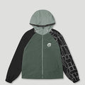 Sportsman Windbreaker Moss Green/Black1