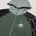 Sportsman Windbreaker Moss Green/Black2