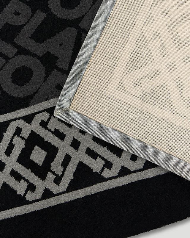 GDUP Rug Black/Grey - Medium