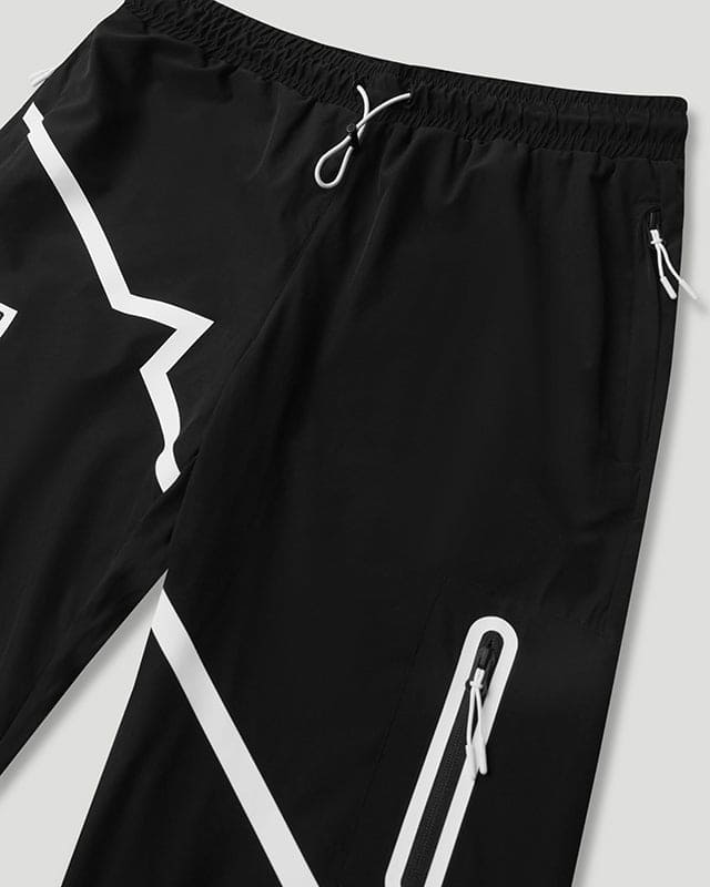 Geedup x Arrdee Sublimated Pants Black/White