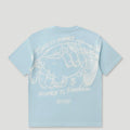 Time Is Money T-Shirt Cool Blue/White1