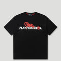 Handstyle Spray T-Shirt Black/Red2