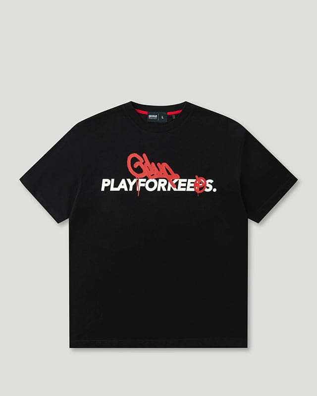 Handstyle Spray T-Shirt Black/Red