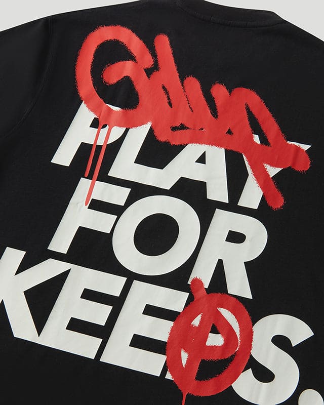 Handstyle Spray T-Shirt Black/Red