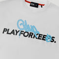 Handstyle Spray T-Shirt White/Blue3