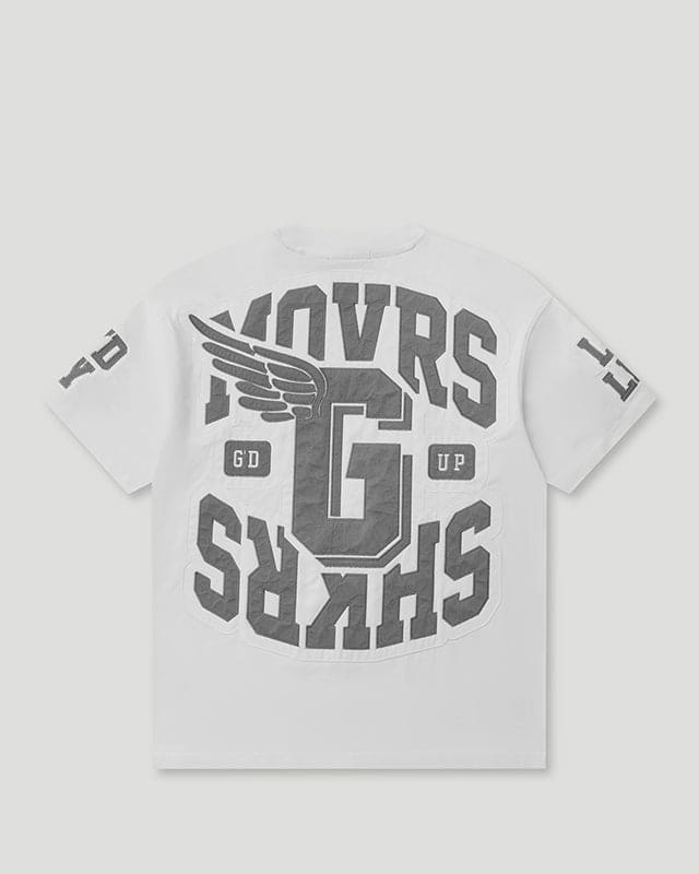 MVRS & SHKRS T-Shirt White/Grey