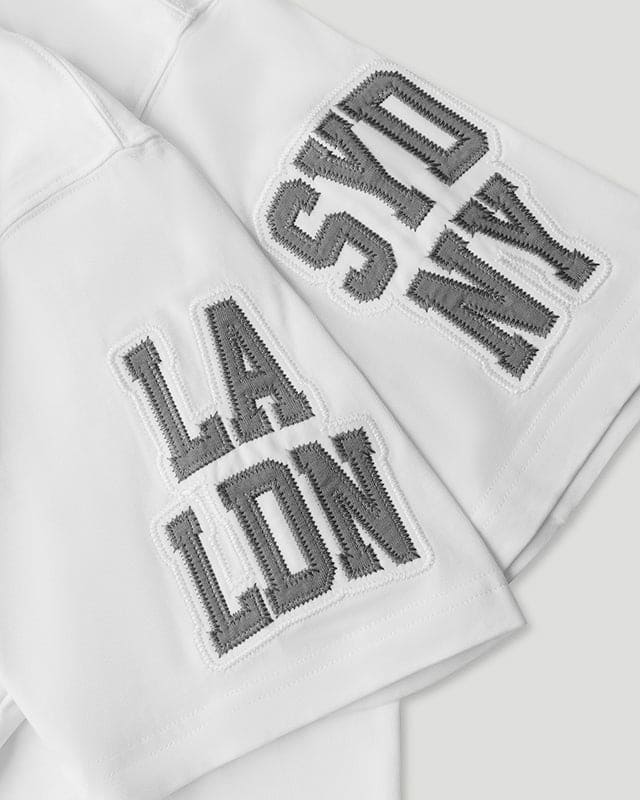 MVRS & SHKRS T-Shirt White/Grey