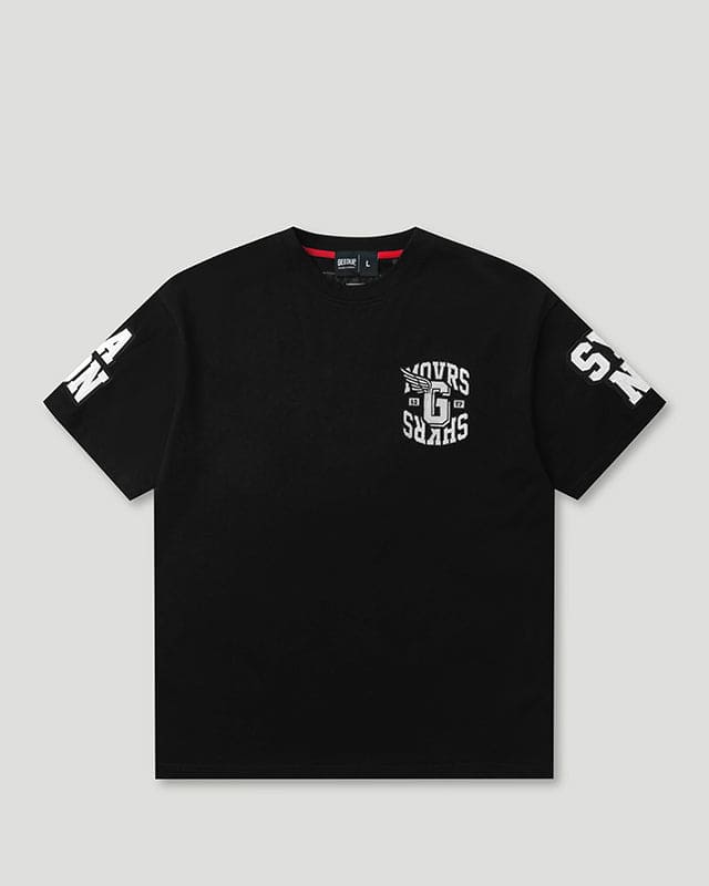 MVRS & SHKRS T-Shirt Black/White