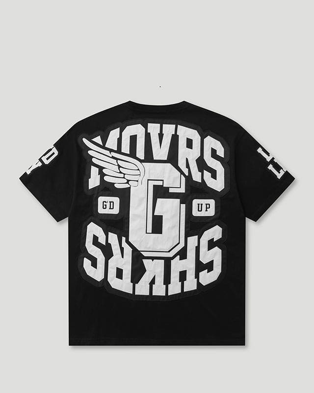 MVRS & SHKRS T-Shirt Black/White